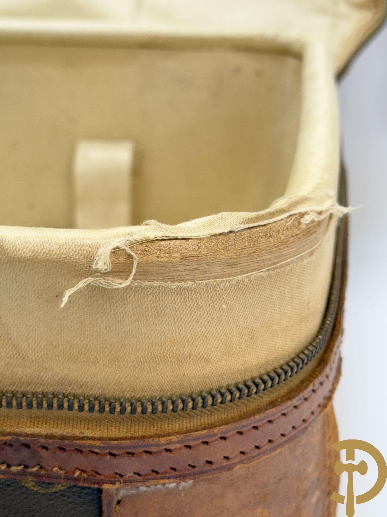 Lederen valies Louis Vuitton