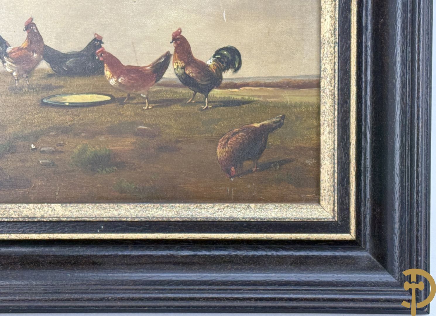 Onleesbaar getekend rechts onder 