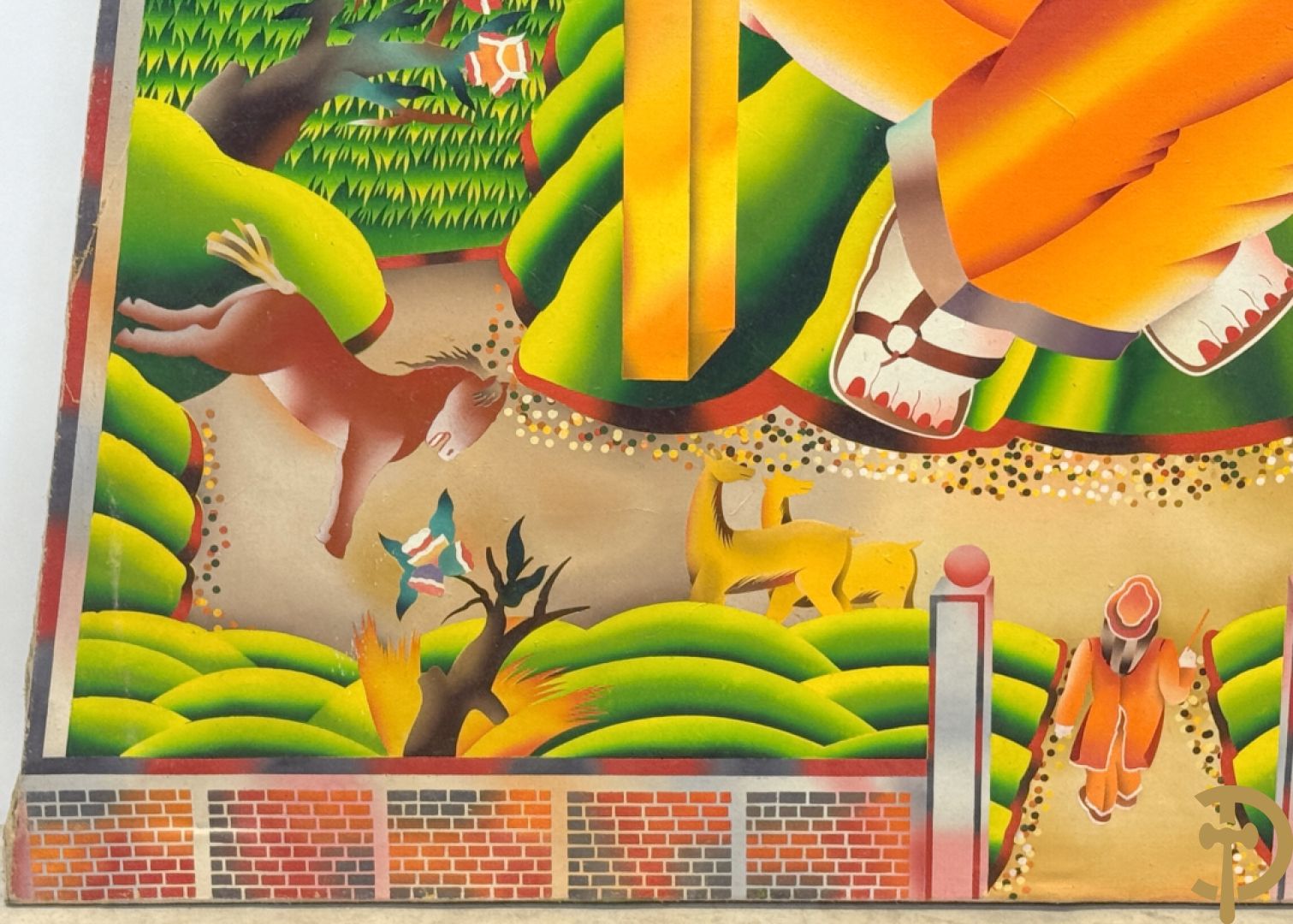 VAN DAELE Nico getekend verso 1981 