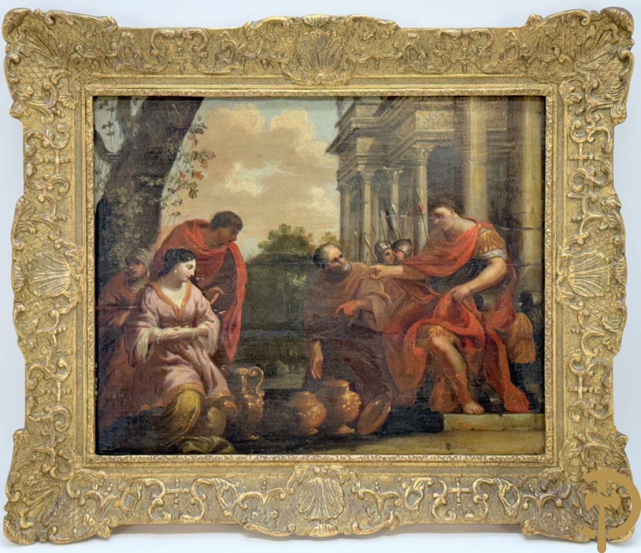 Onleesbaar getekend (Cleemans ?) 