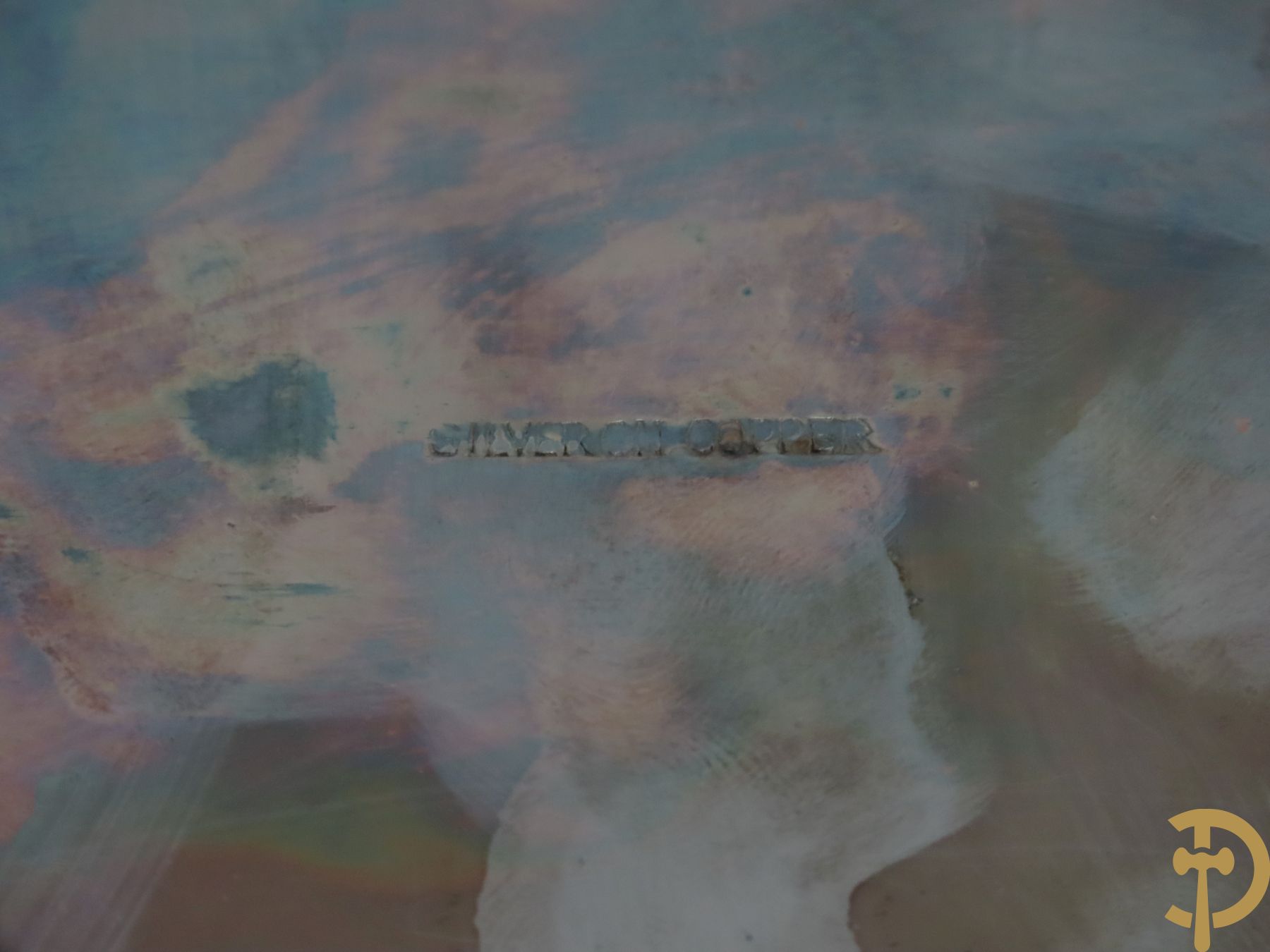 Drie verzilverde koffiestellen op plateau w.o. Wiskemann