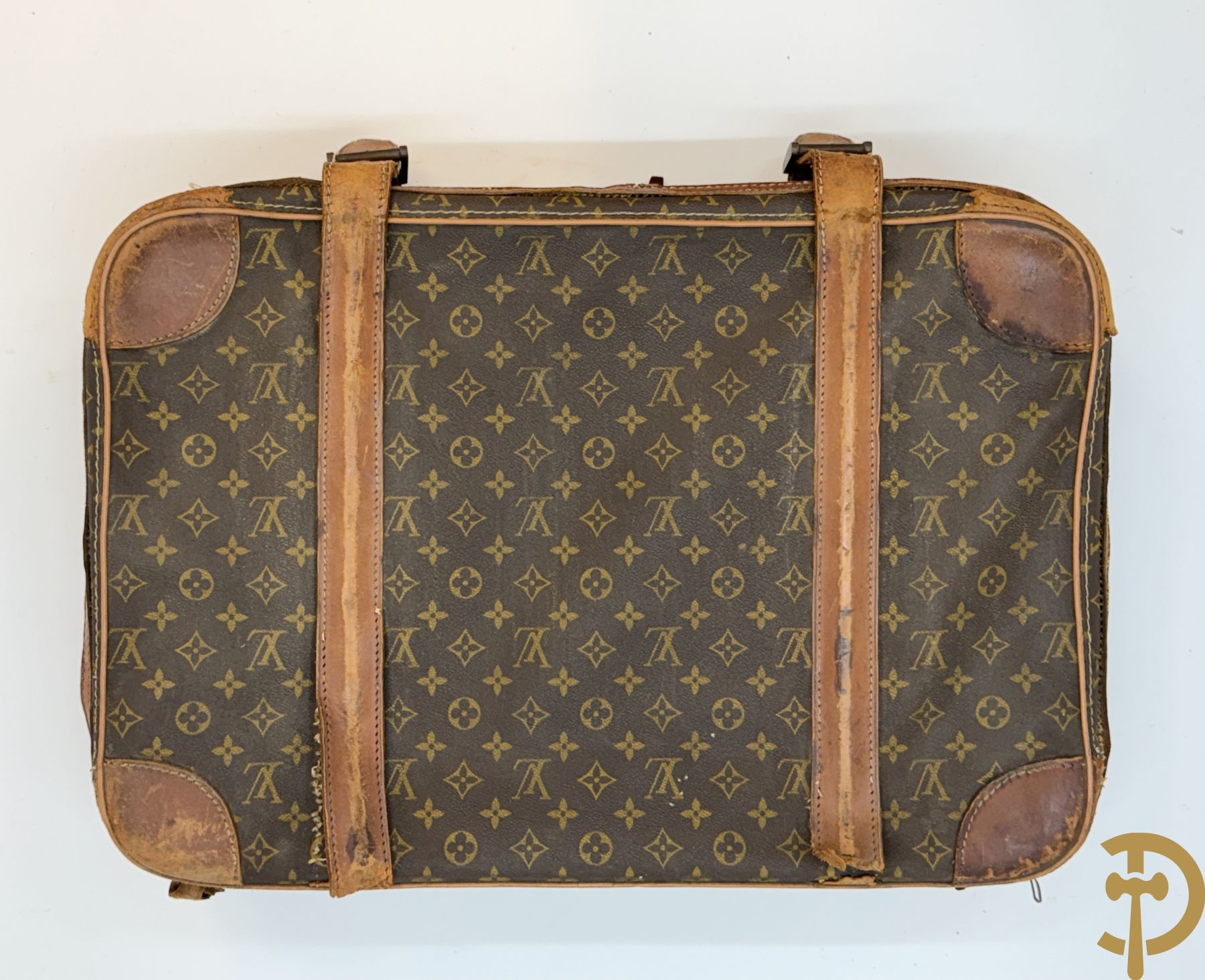 Lederen valies Louis Vuitton