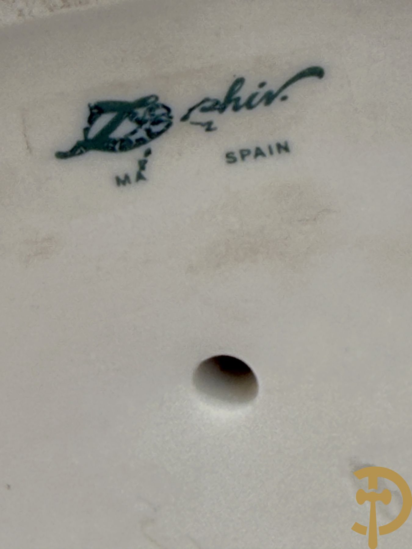 Vier Spaanse gekleurde biscuits met kinderen, Zaphir gemerkt + Italiaanse biscuits met cupido