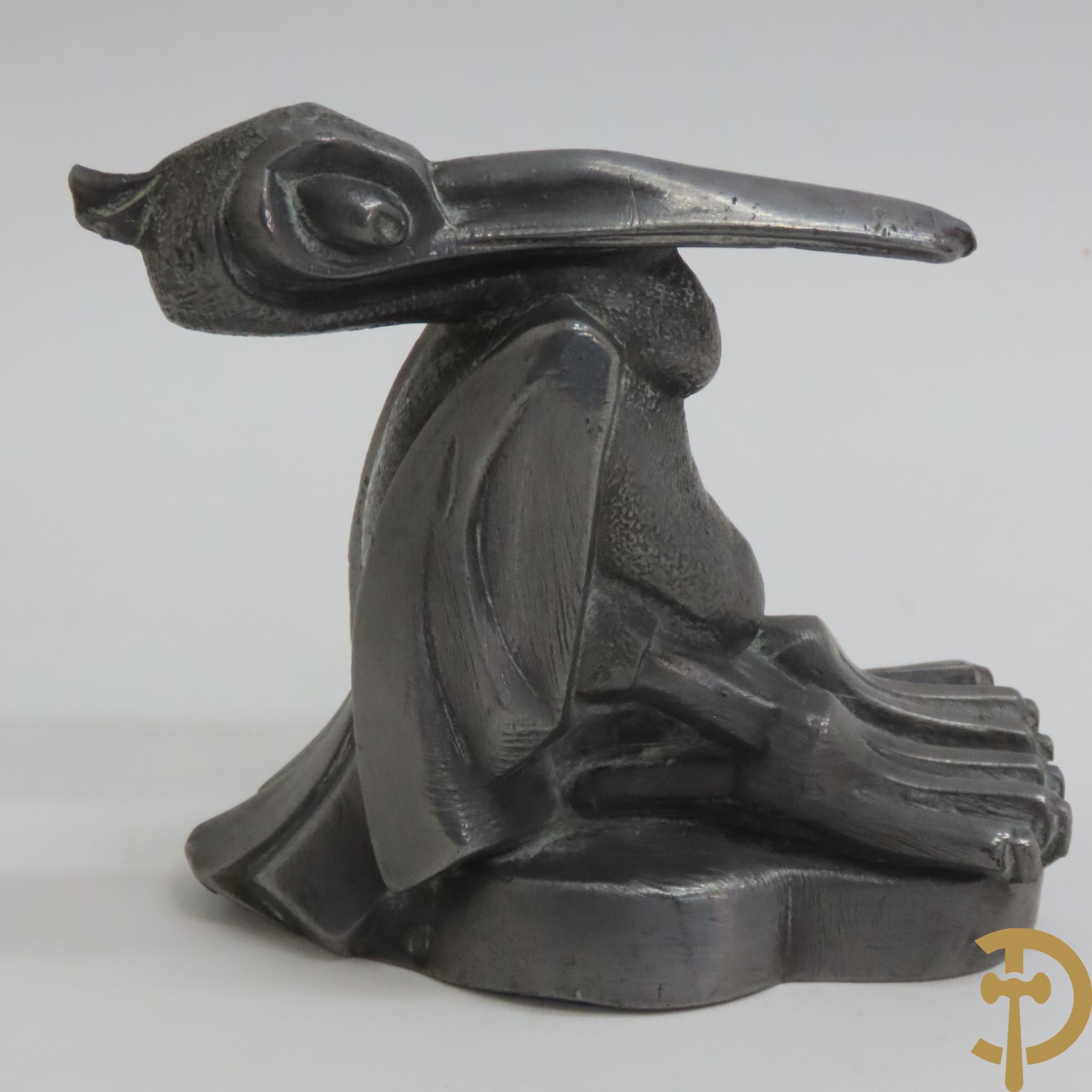 Mascotte voor een auto : ARTUS get. (pseudoniem Max Le Verrier) 