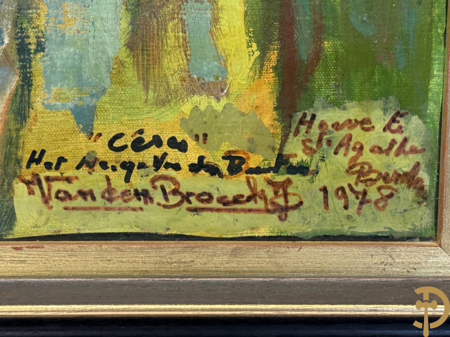 VAN DEN BROECK J.P. getekend 1978 