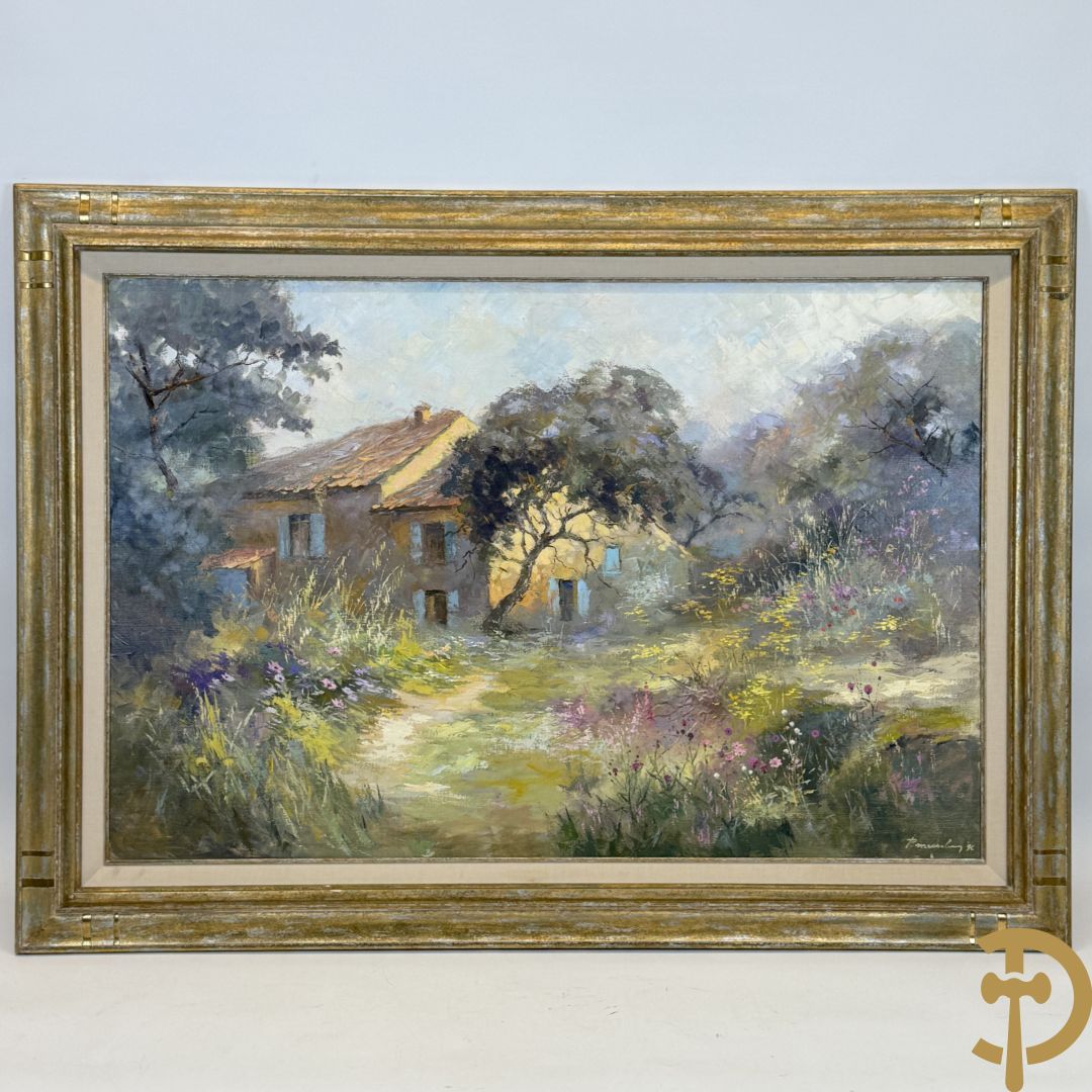 MESSELY P. getekend en verso gedateerd 