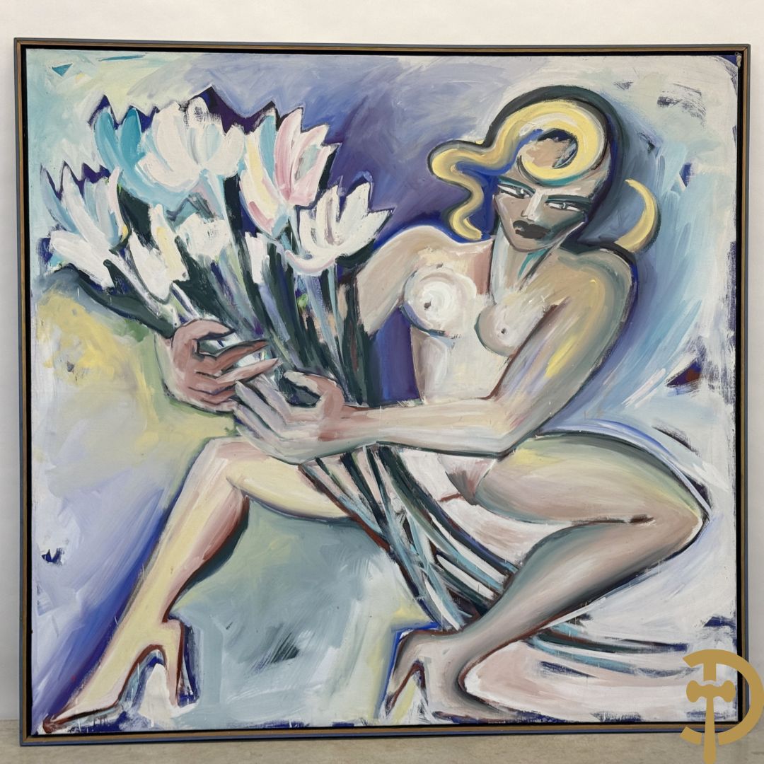 BACH Elvira 1986 getekend verso 