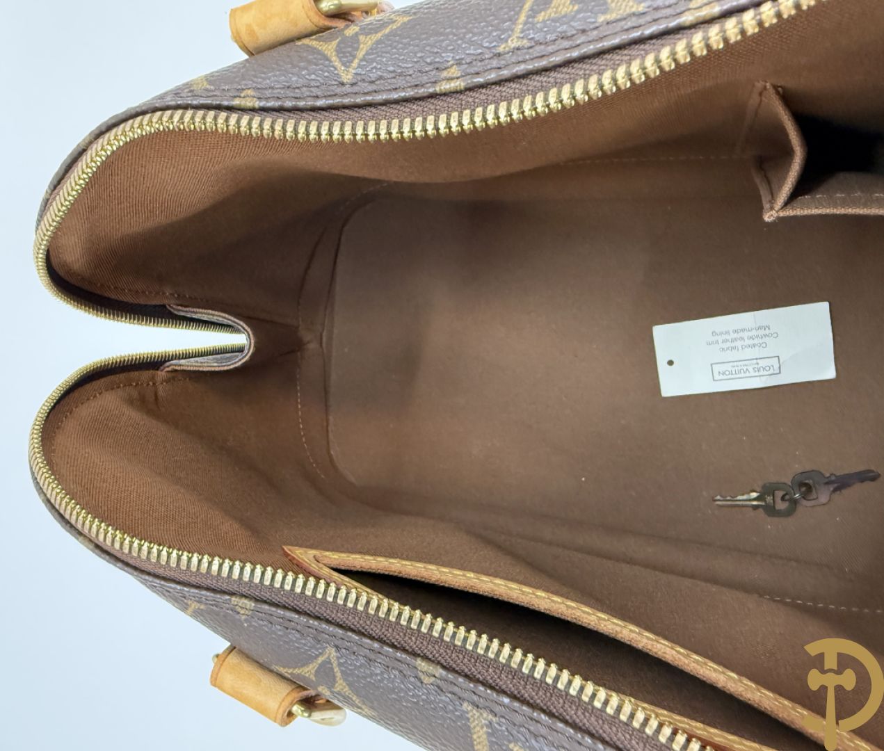 Louis Vuitton handtas met logo