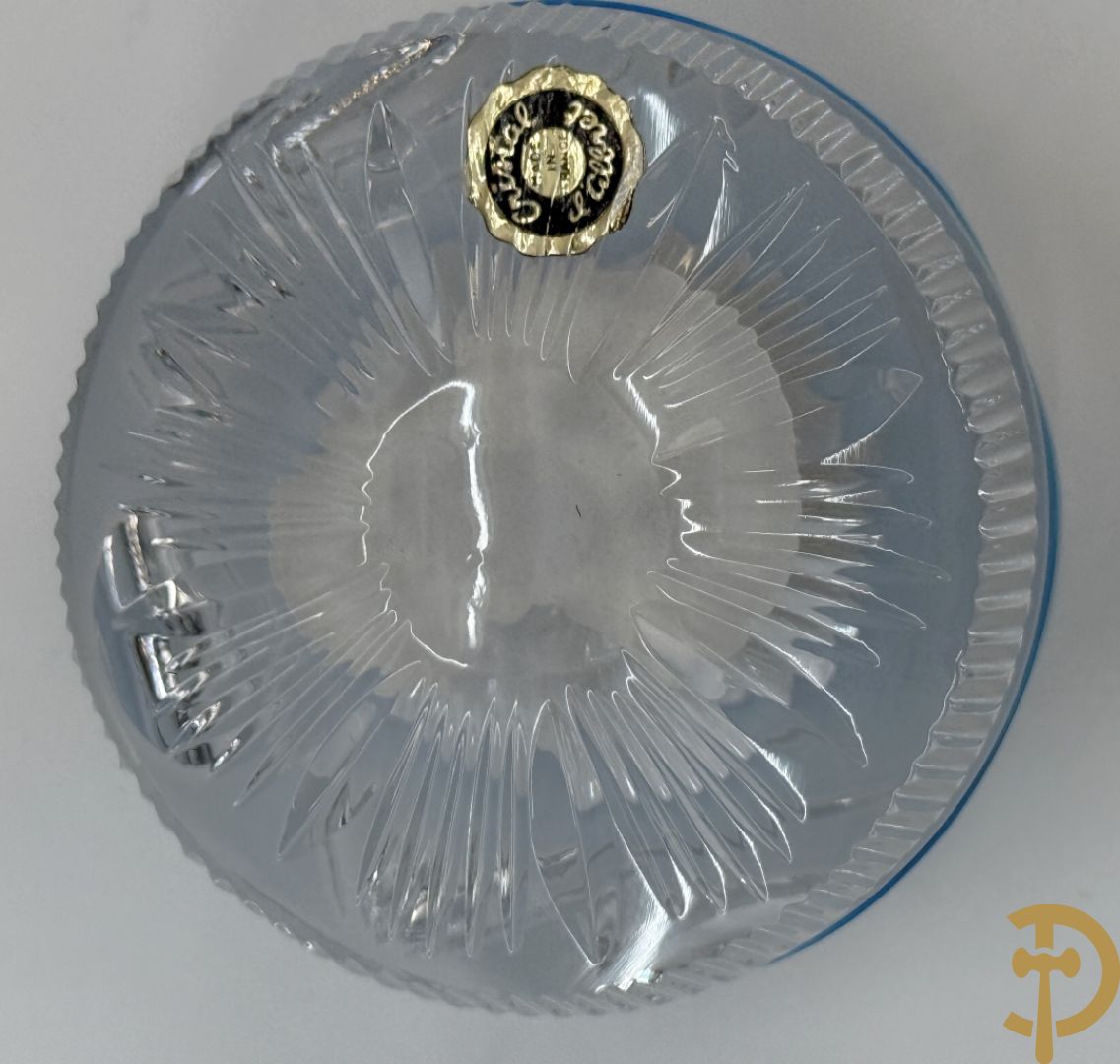 Twee presse papiers van Cristallerie d