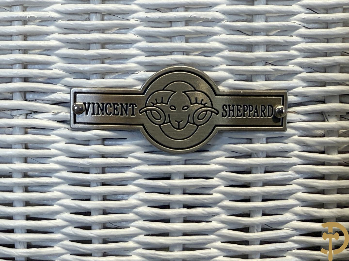 Vier gevlochten Lloyd Loom armzetels van Vincent Sheppard