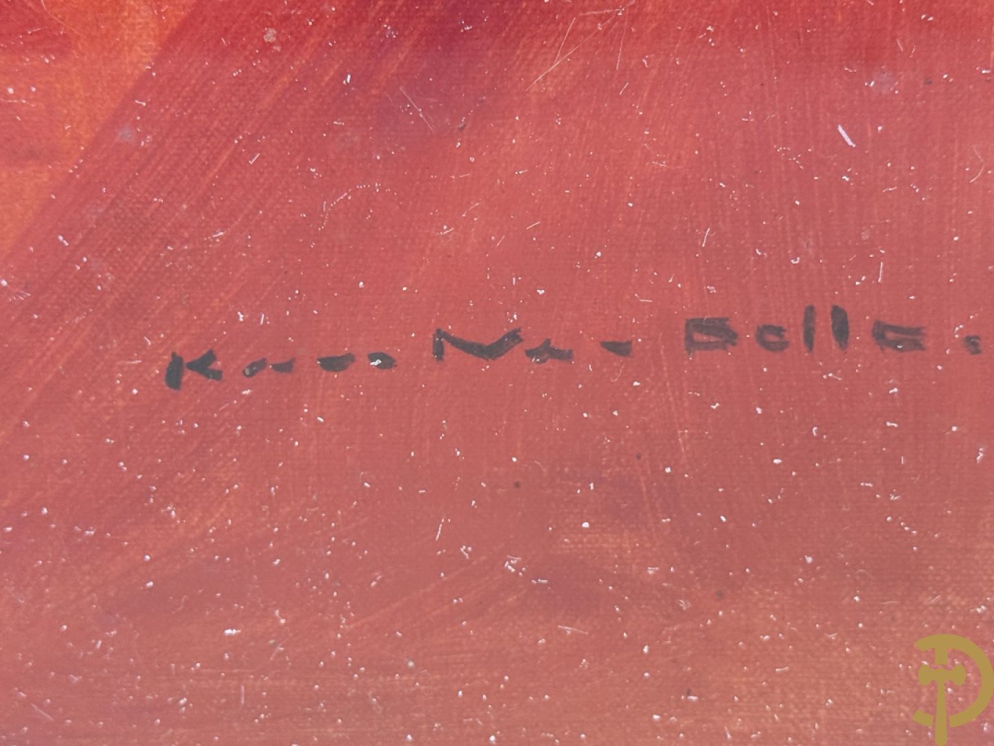 VAN BELLE Karel getekend 1937 