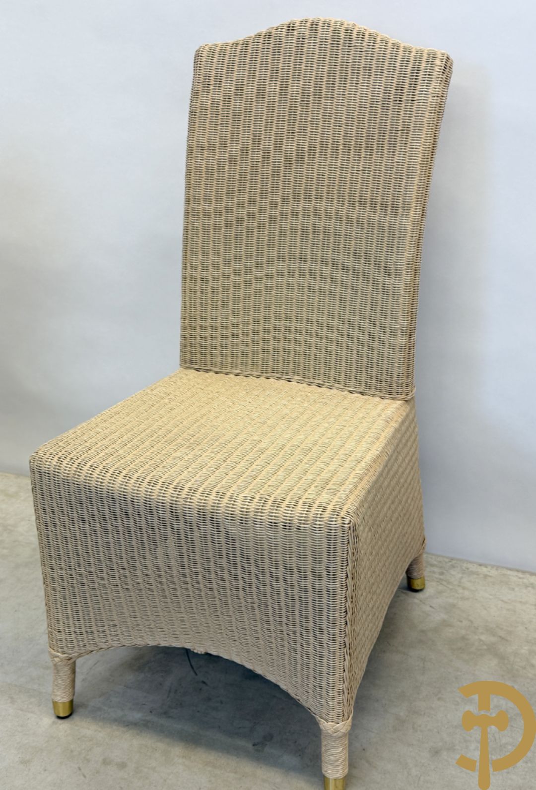 Zes Lloyd Loom stoelen, merk Vincent Sheppard