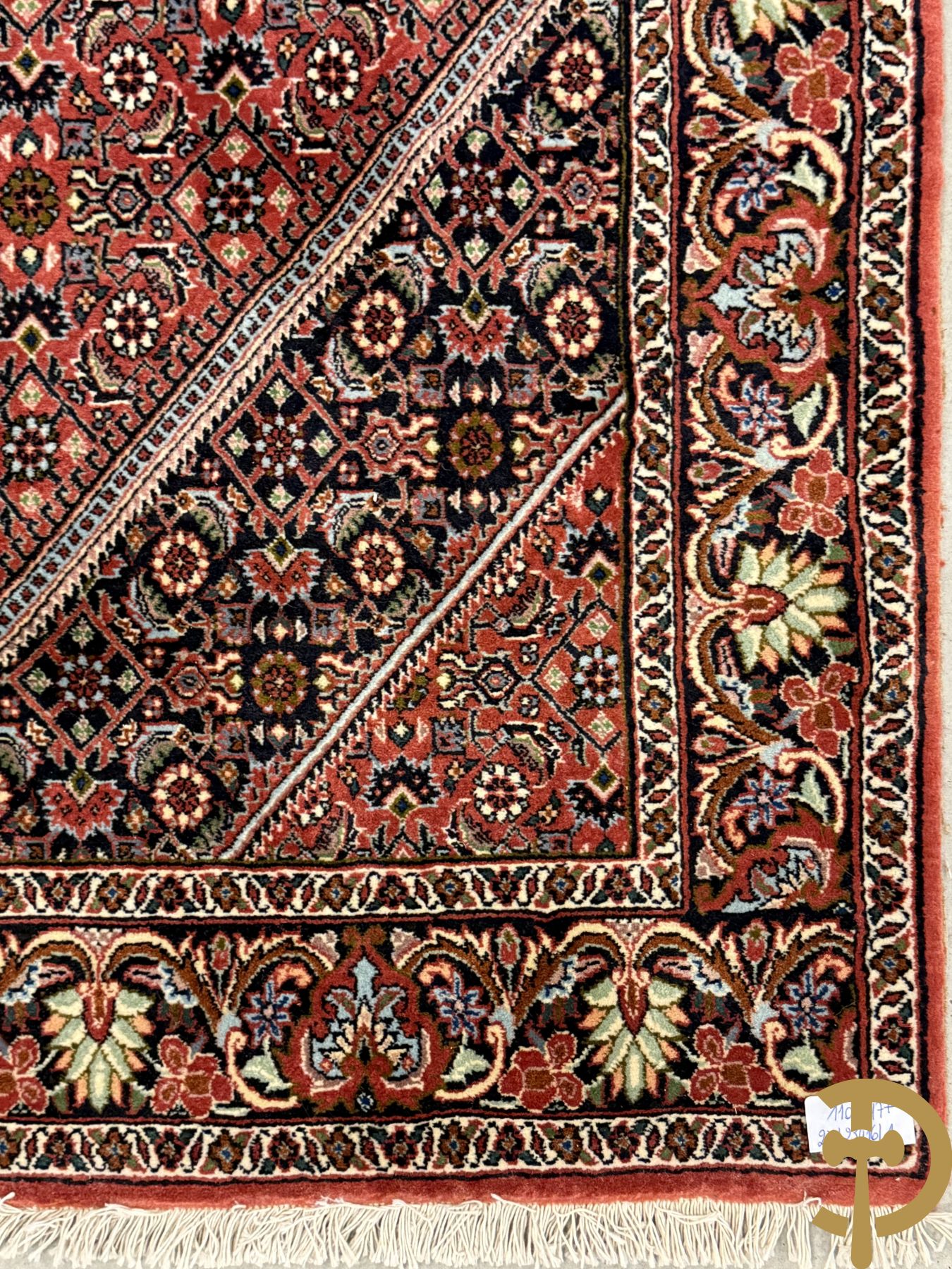 Oosters handgeknoopt tapijt Bidjar