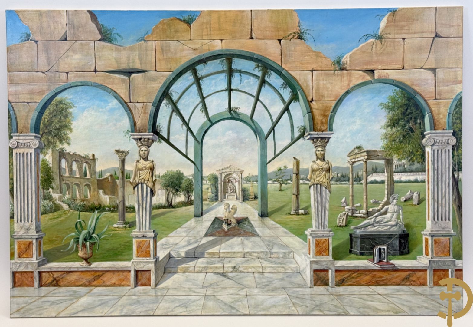 CALZOLAIO F. getekend 