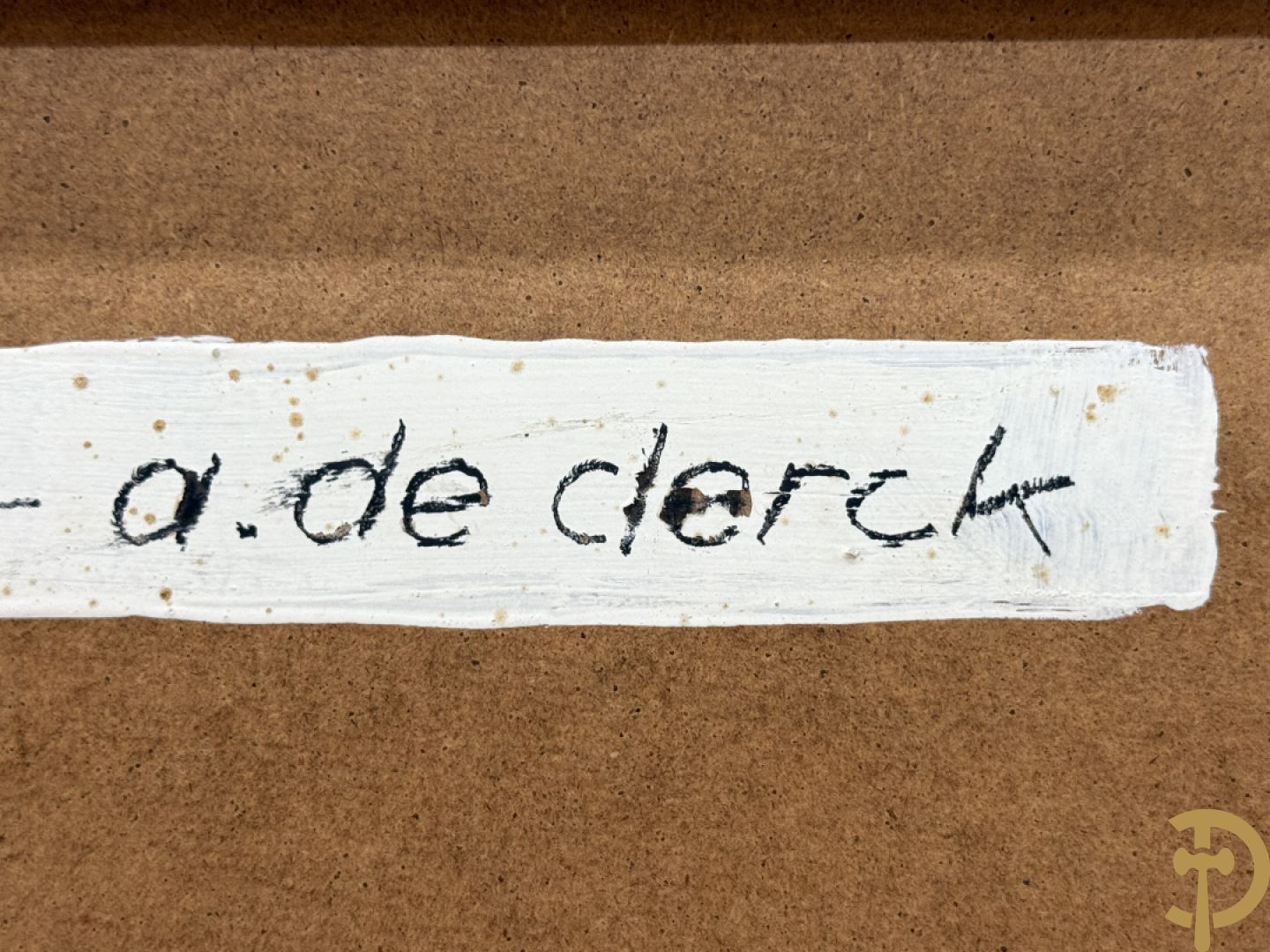 DECLERCK A. getekend (Antoon) 