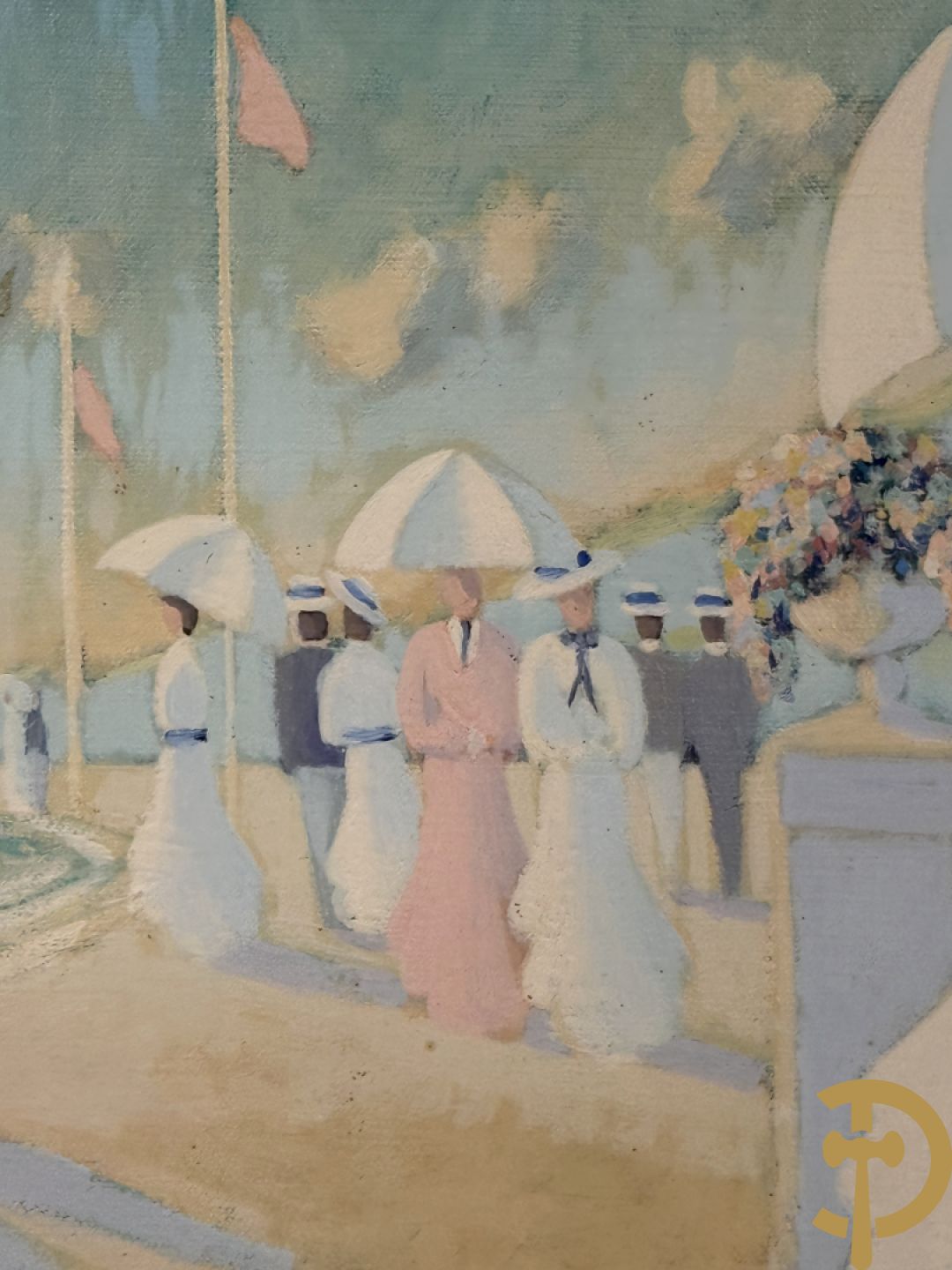 FRANS P. getekend (Paul) 