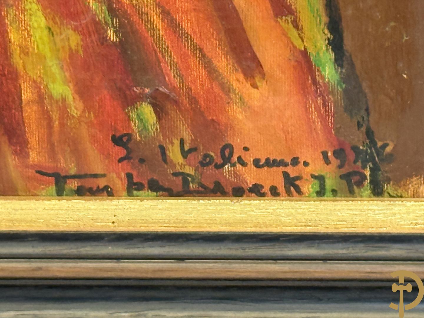 VAN DEN BROECK J.P. getekend 1978 