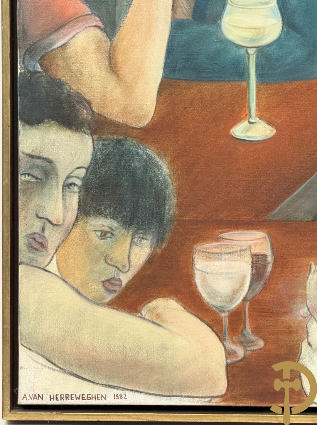 VAN HERREWEGHEN A. getekend 1982 