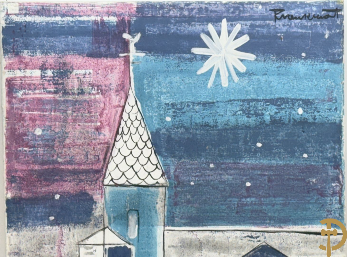 VAN SEVENANT R. getekend 