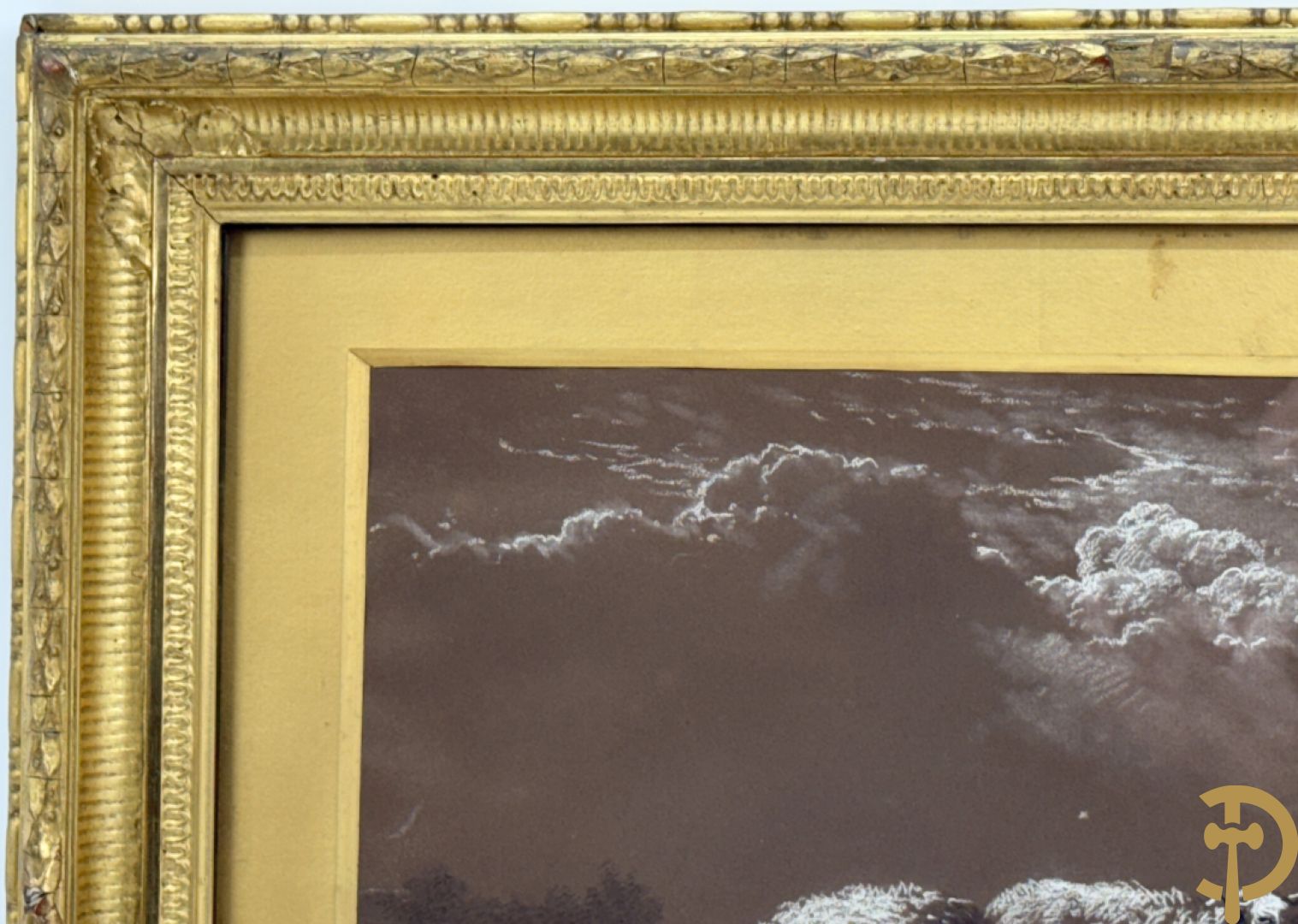 VERBOECKHOVEN Eugène getekend f.1877 