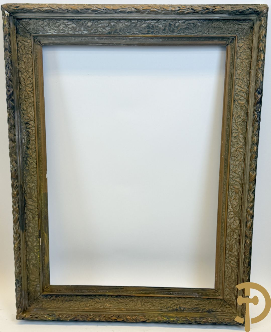 Oude vergulde lijsten Louis XVI stijl, deels met moulures