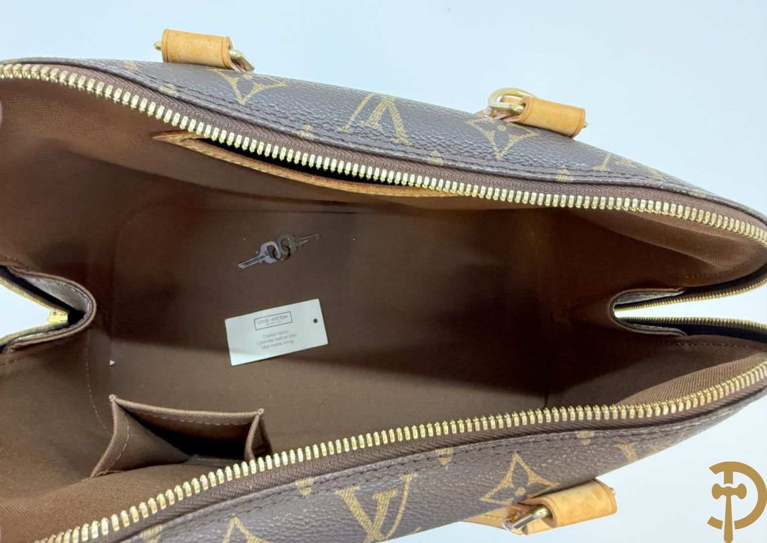 Louis Vuitton handtas met logo