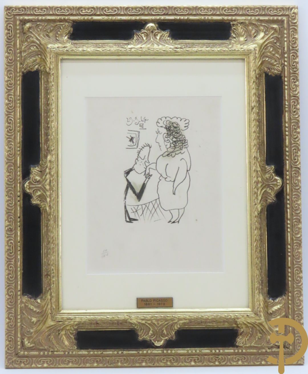 PICASSO Pablo naar 29.9.64 gedateerd 