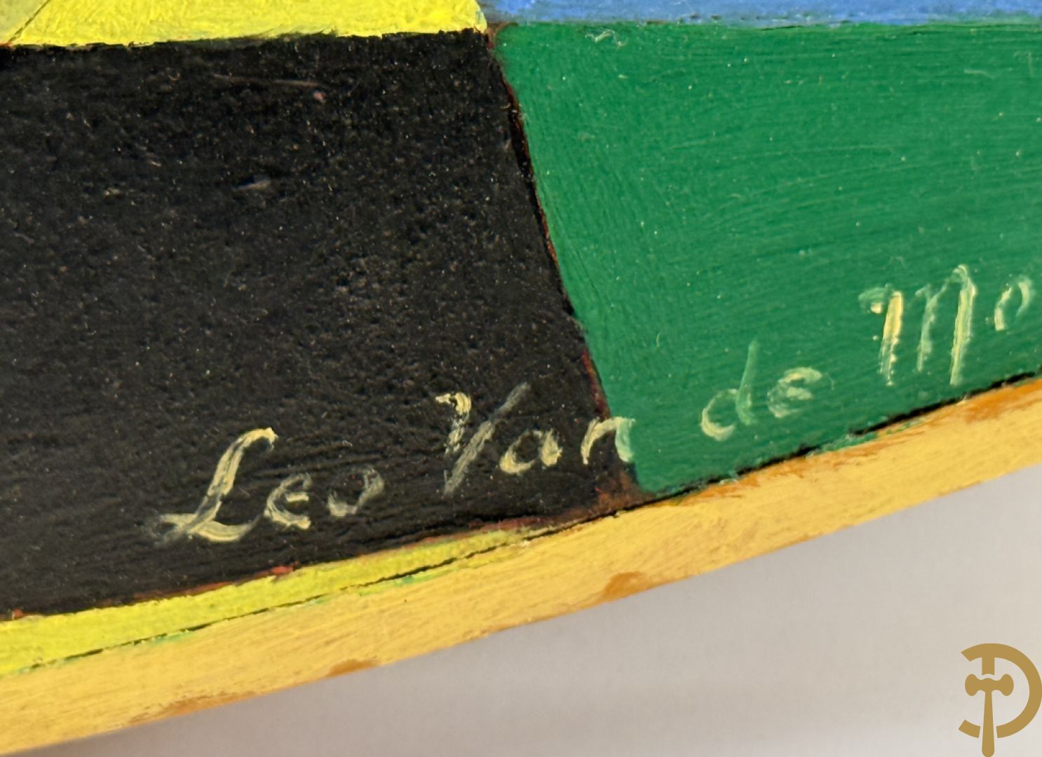 V. de MOORTEL Leo getekend 1958 