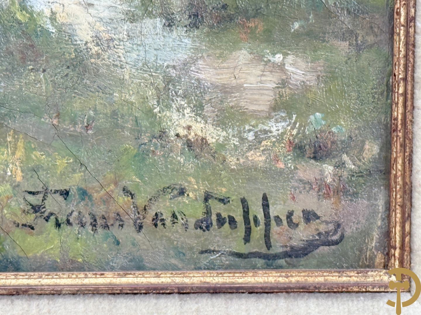 VAN LUPPEN Frans getekend 