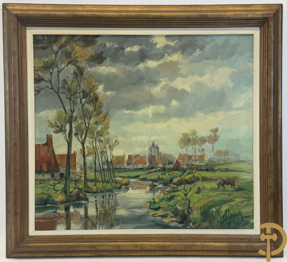 SCHEERS Raph. getekend 