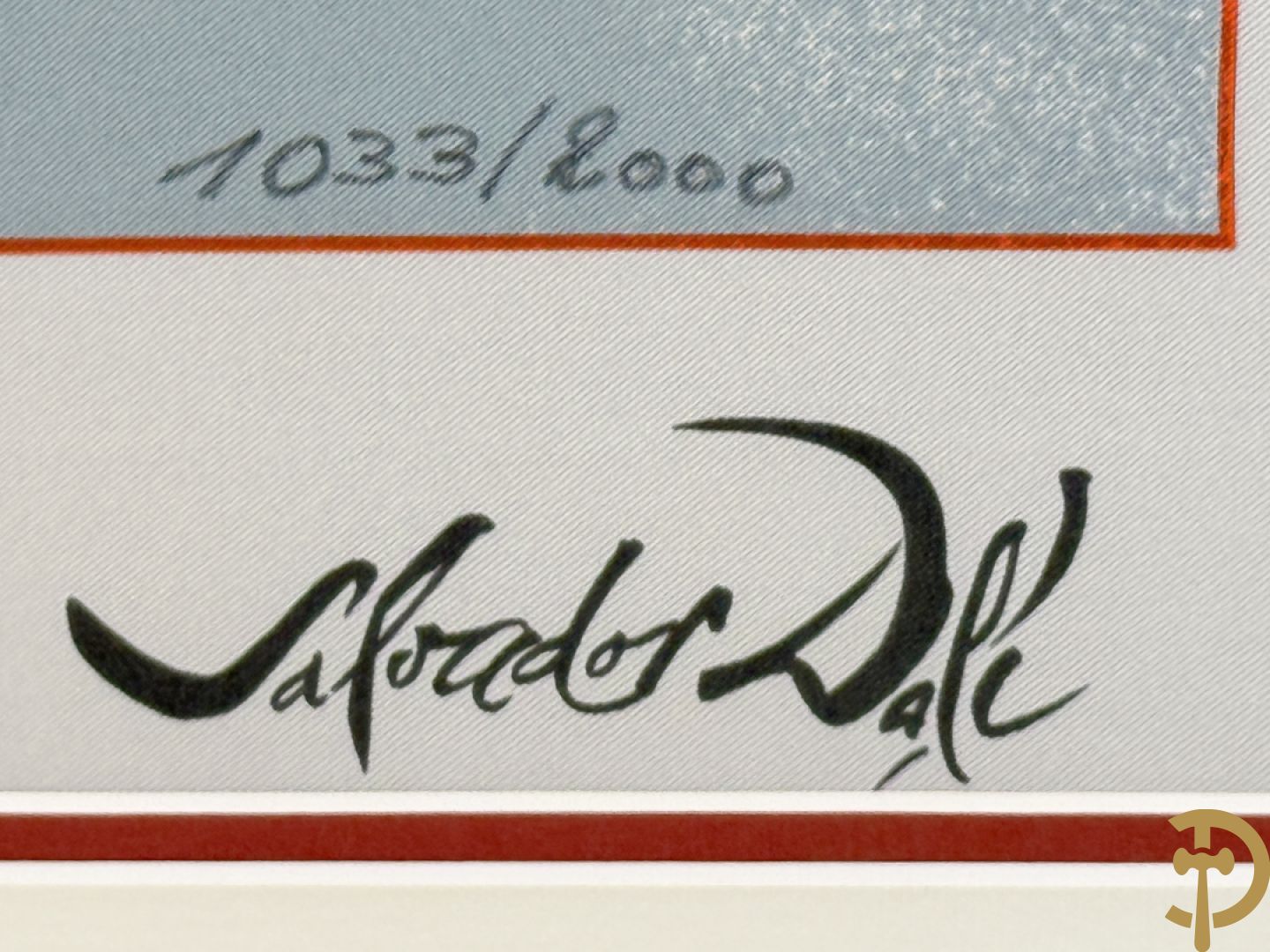 DALI Salvador getekend 1985 