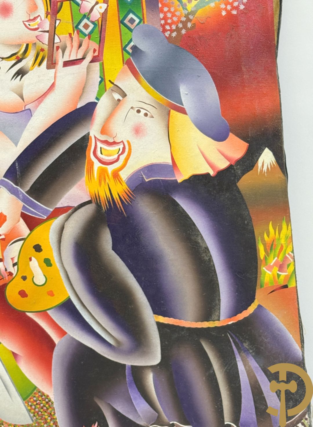 VAN DAELE Nico getekend verso 1983 