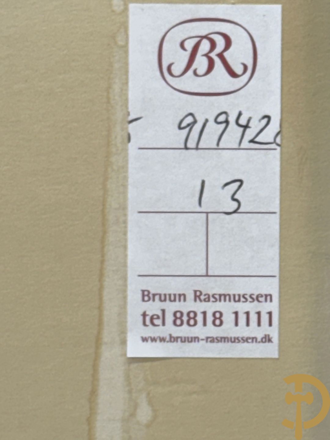 Oude affiche door Andy Warhol ontworpen voor de film Querelle, getekend in de plaat offset in colours