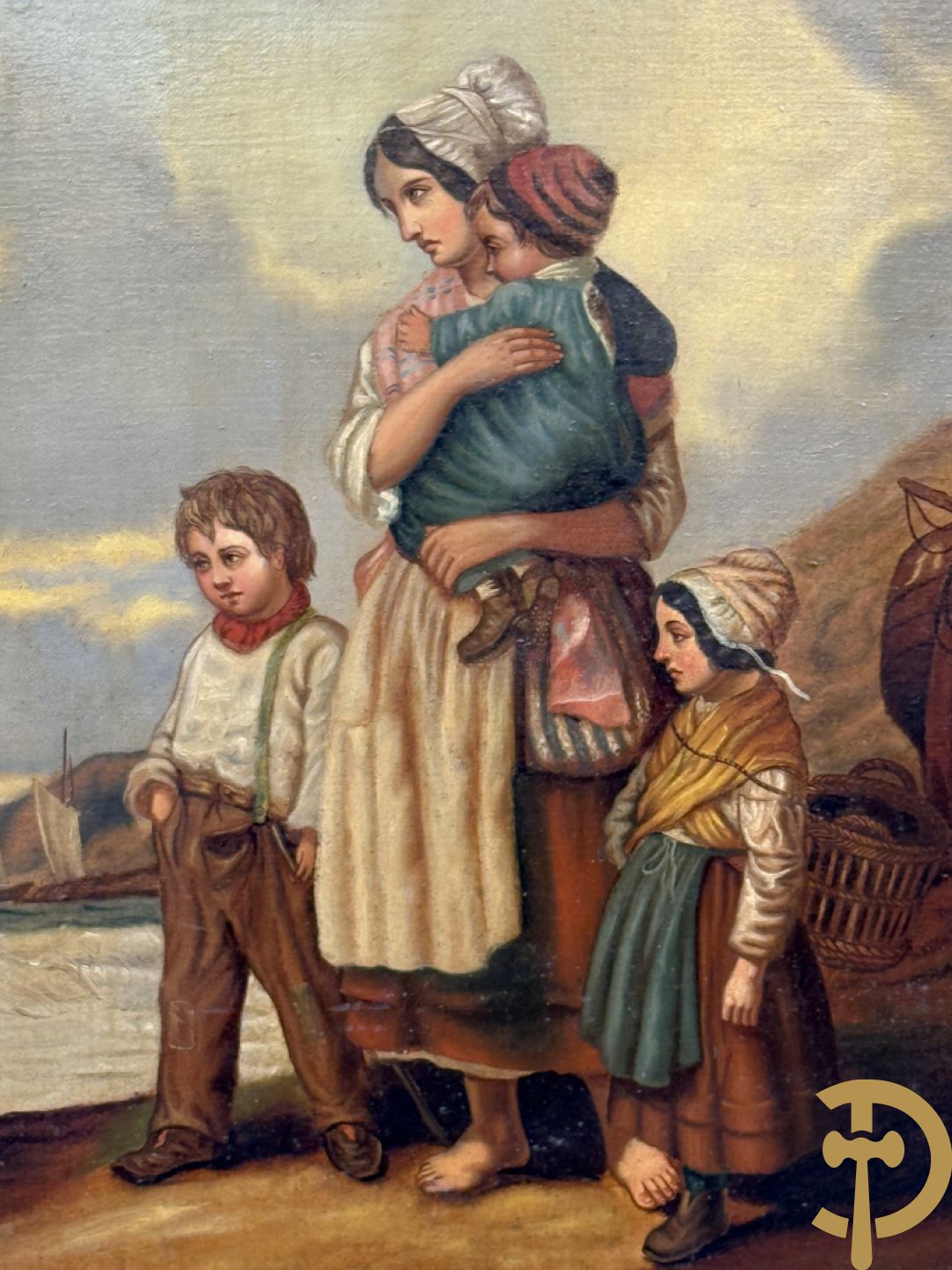 CAHON E. getekend Avril 1863 