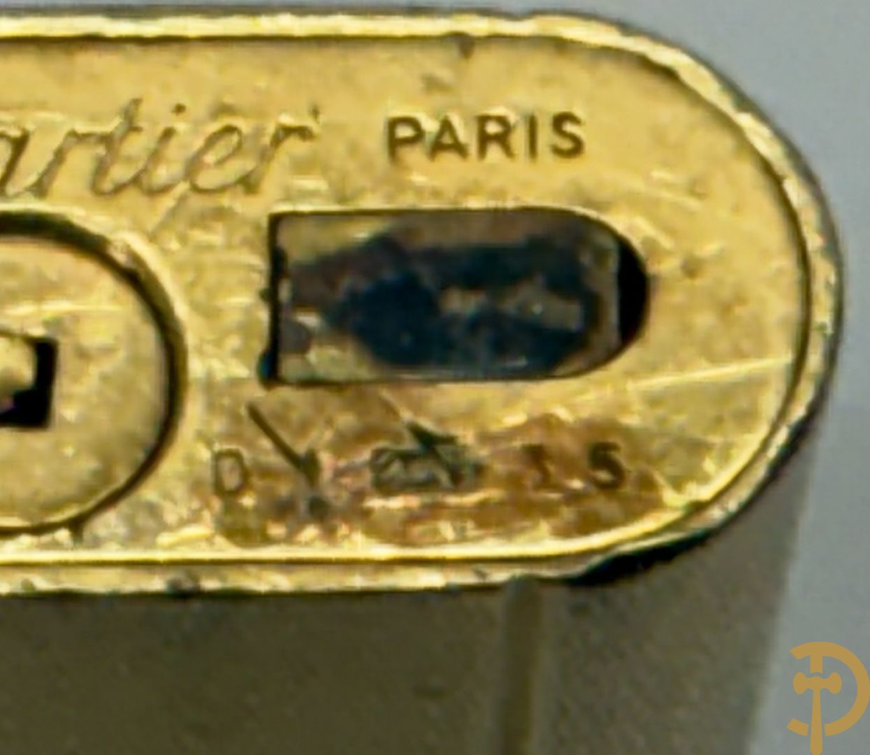 Dupont aansteker Lac de Chine + Cartier aansteker