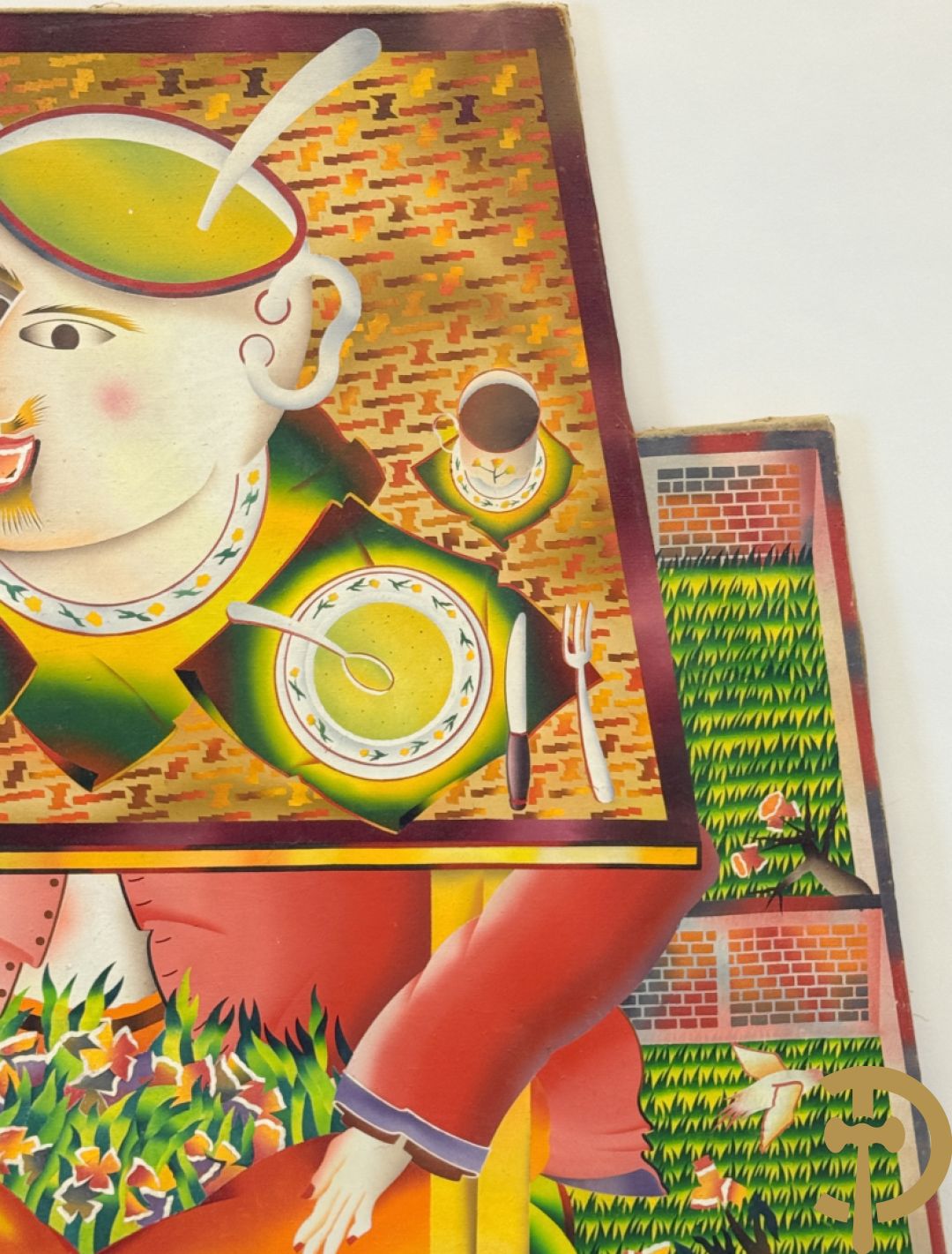 VAN DAELE Nico getekend verso 1981 