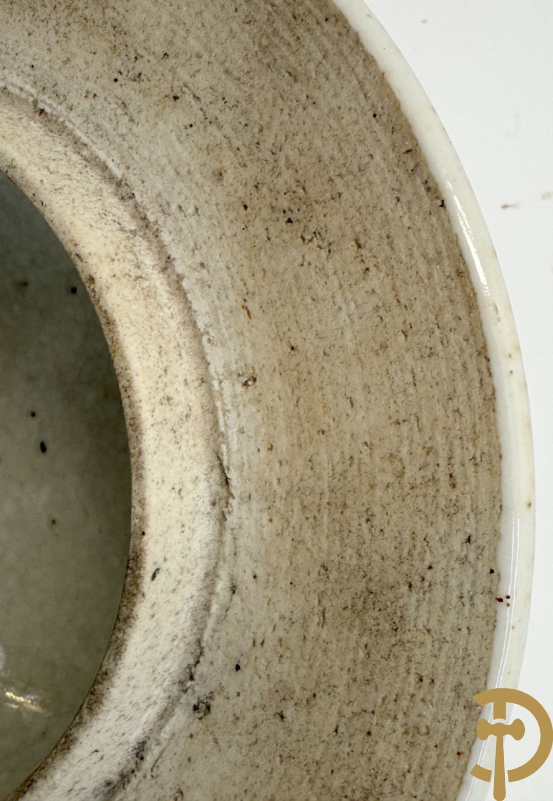 Paar Chinese dekselpotiches in blauw wit porselein met bloemendecor en accanthusranken