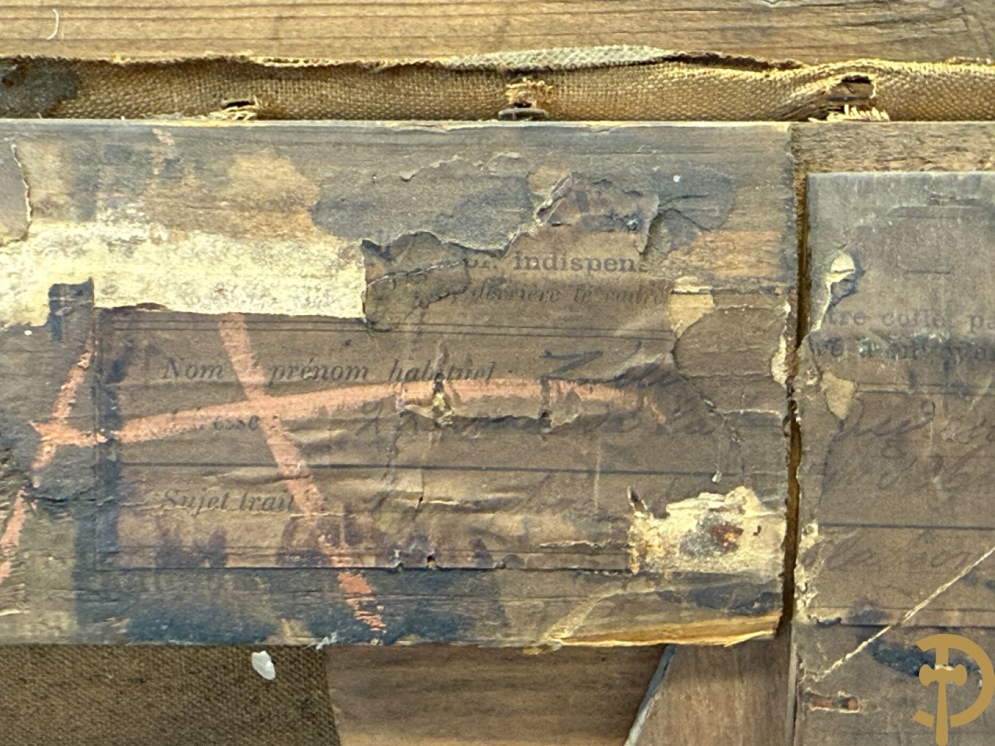 Onleesbaar getekend (Z. Du..w...tsy) 