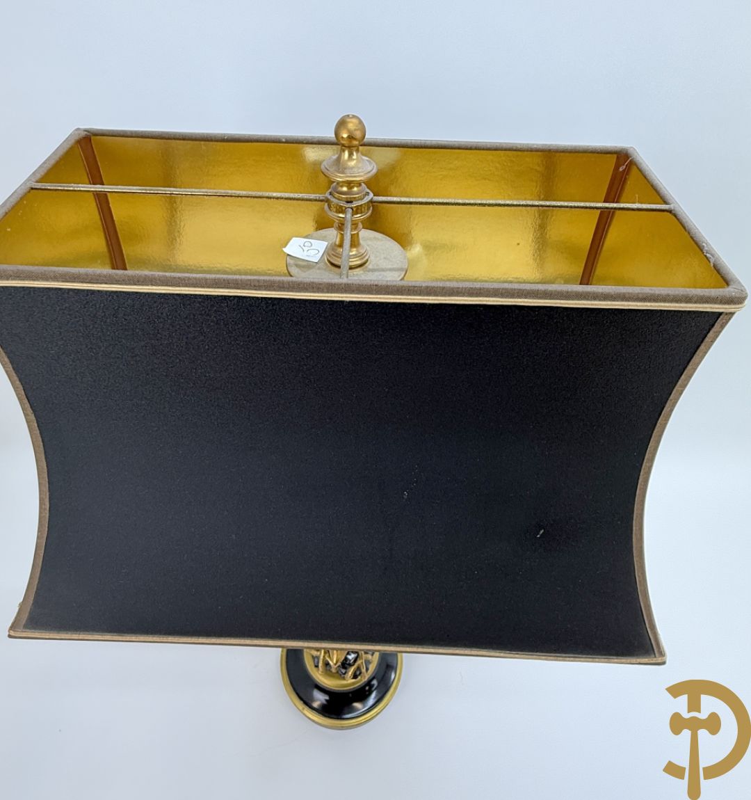 Vintage lampadaire met adelaar, Deknudt