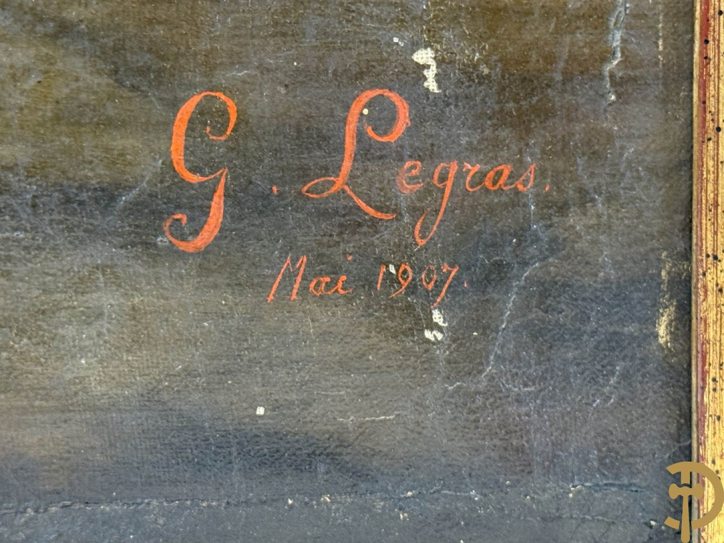 LEGRAS G. Mai 1907 getekend 