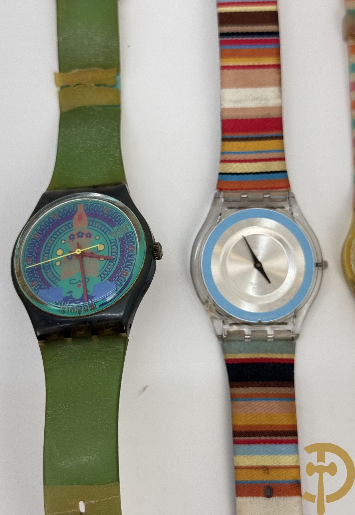Verzameling vintage Swatch horloges