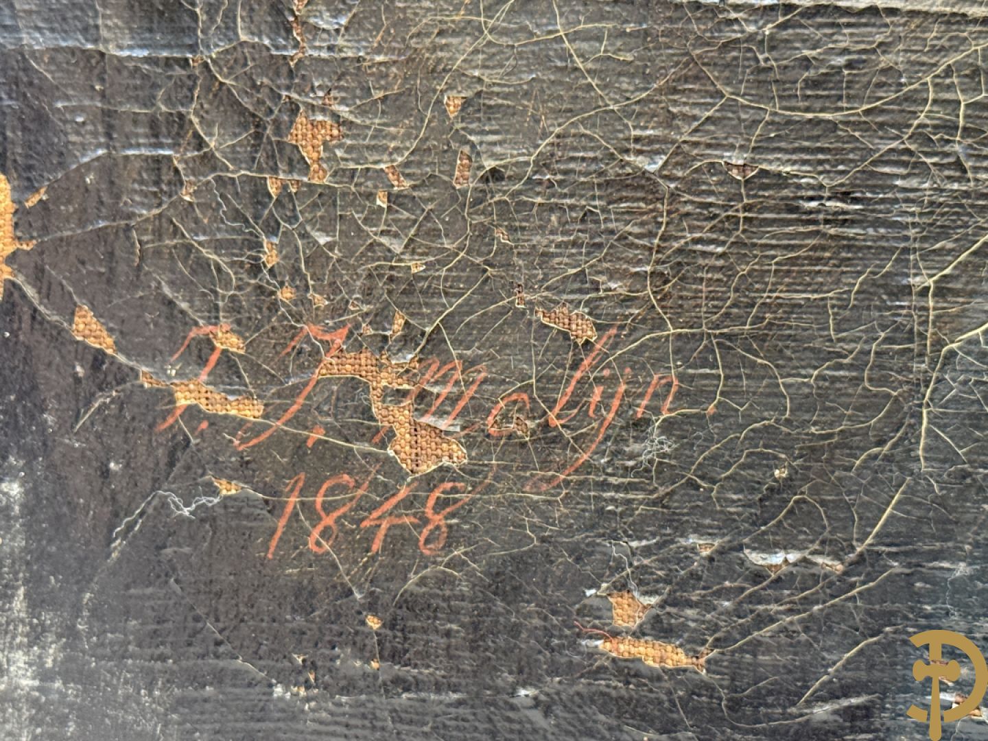 MALIJN J. getekend 1848 