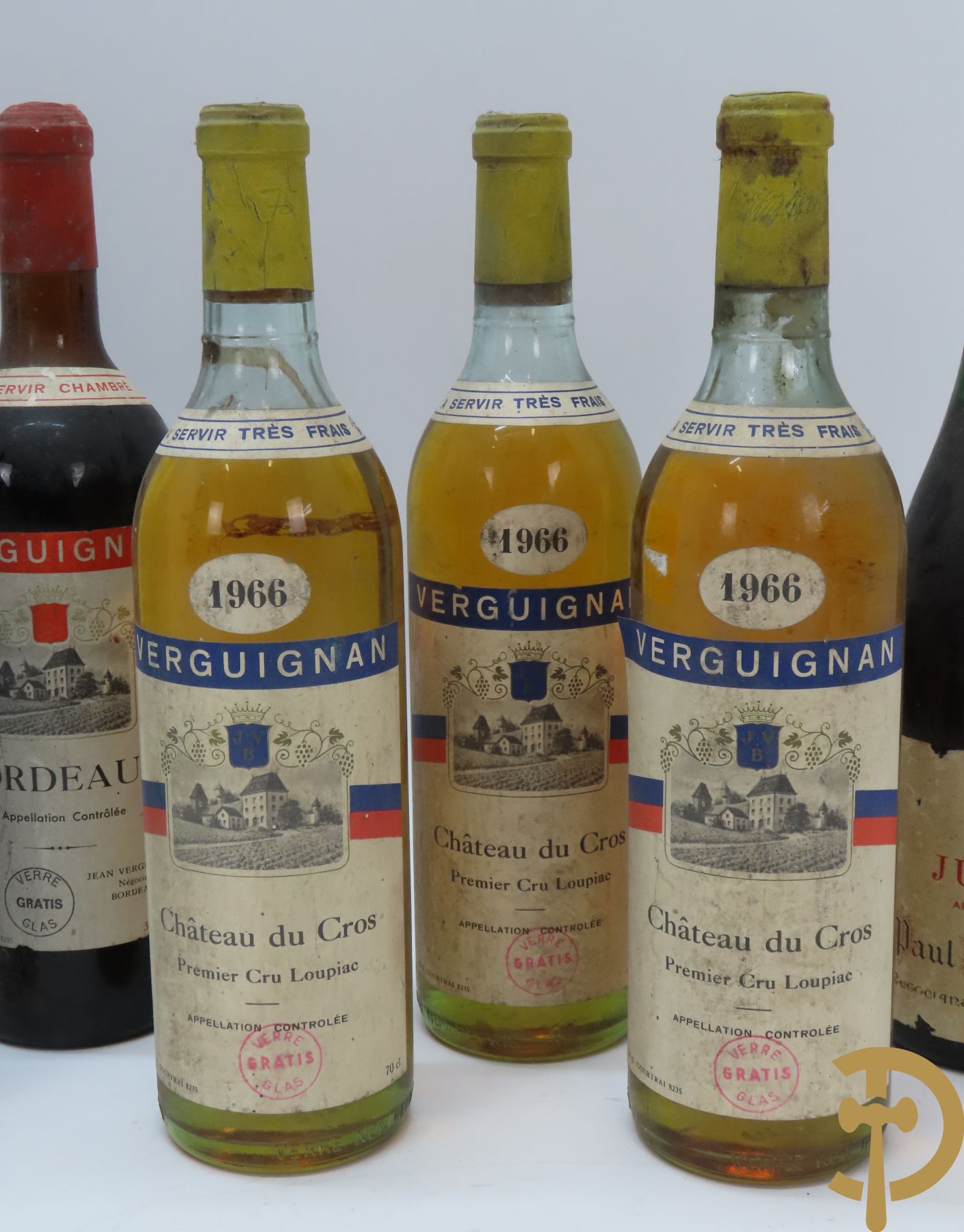 Chateau La Dominique 1975 (4 fl.) + Ch. Chatain 