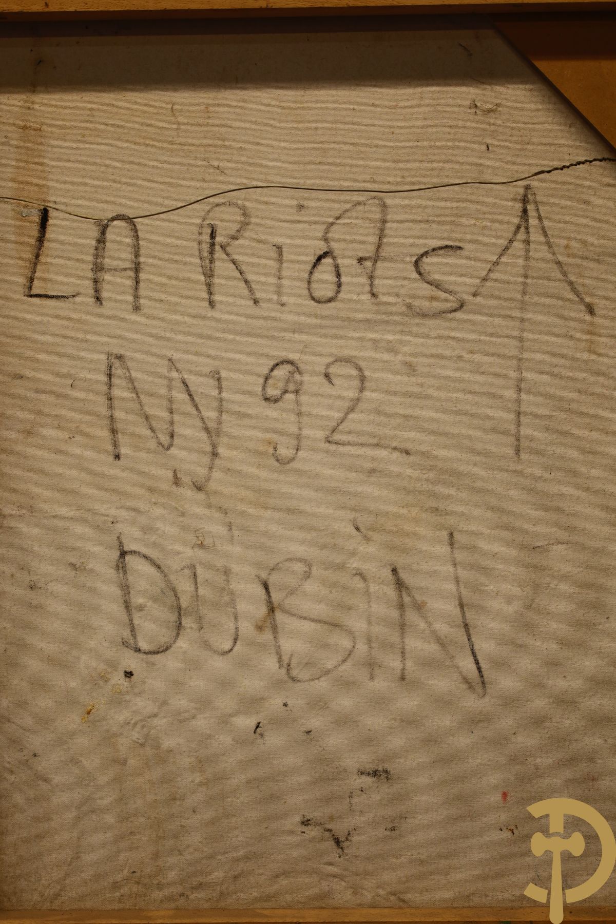 DUBIN Maria get. (verso) LA Riots 