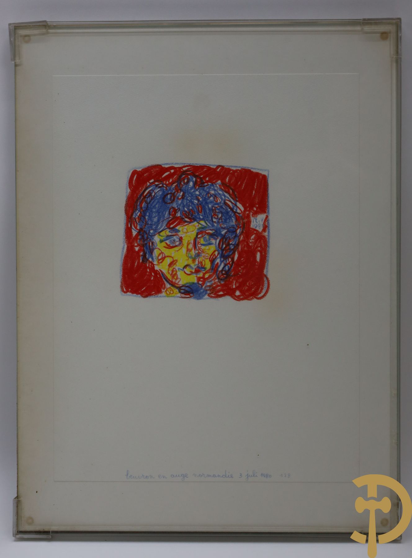 R.V. gemonogrammeerd 1980 (Rik Vermeersch) 