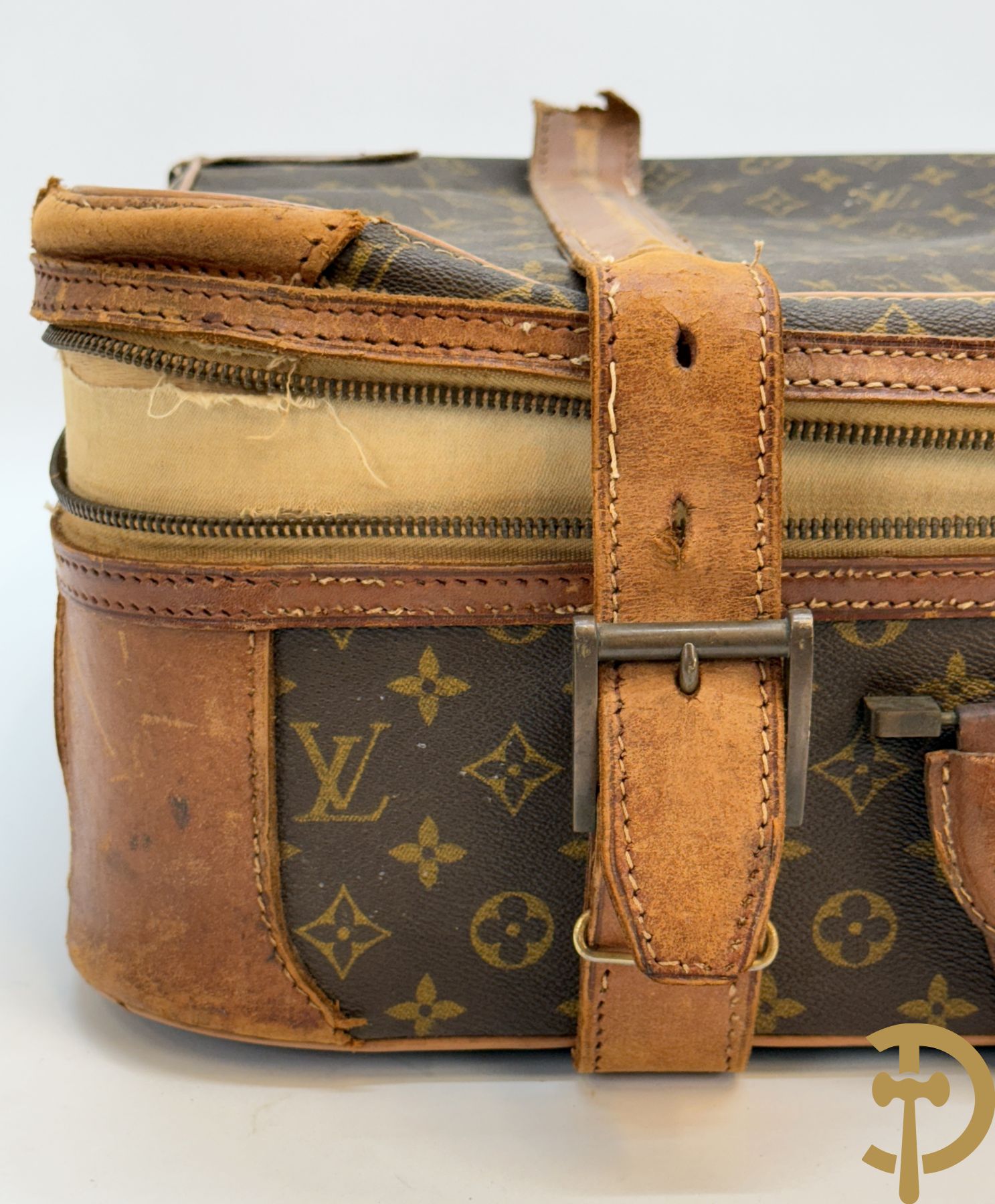 Lederen valies Louis Vuitton