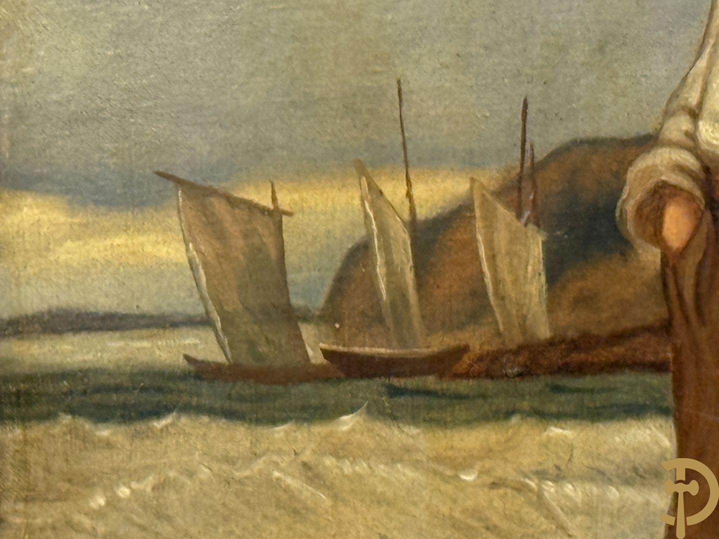 CAHON E. getekend Avril 1863 