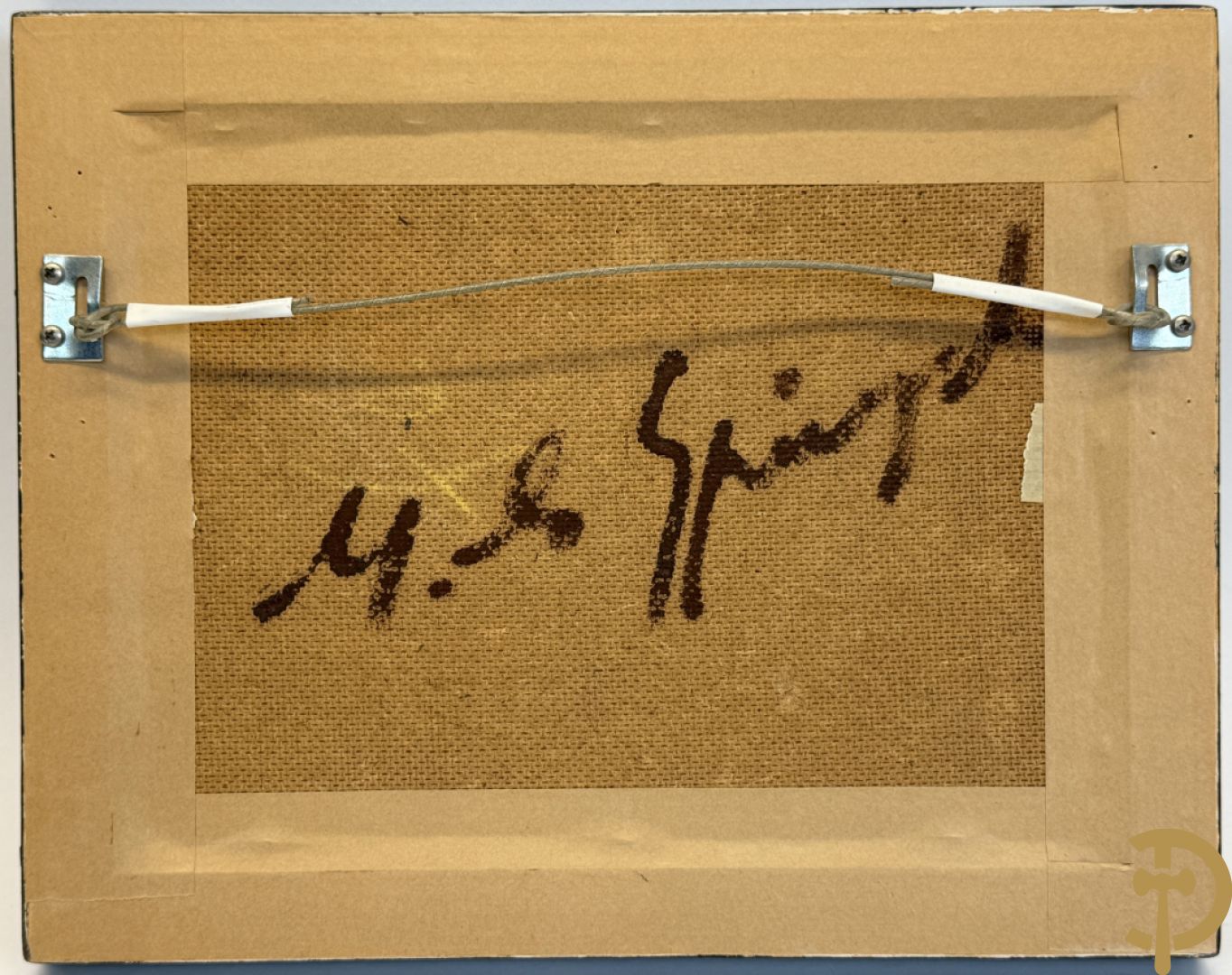 DE SPIEGELEIR M. getekend 