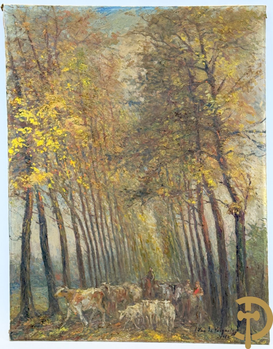 VAN DE VEEGAETE J. getekend 1952 