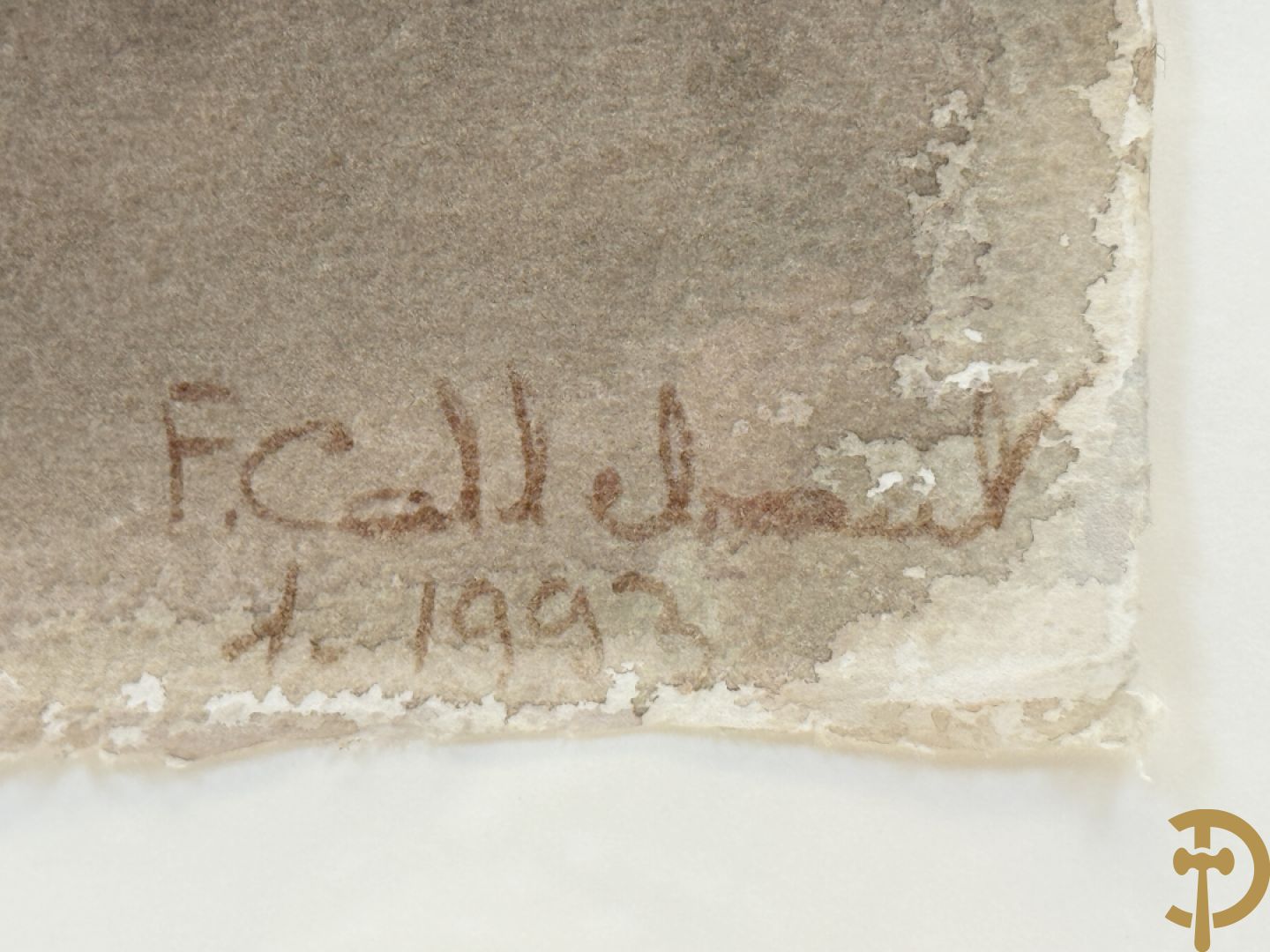 CALLEBAUT F. getekend 1993 